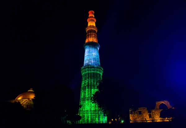 Majestic to the whole world : Our Tricolour Shining